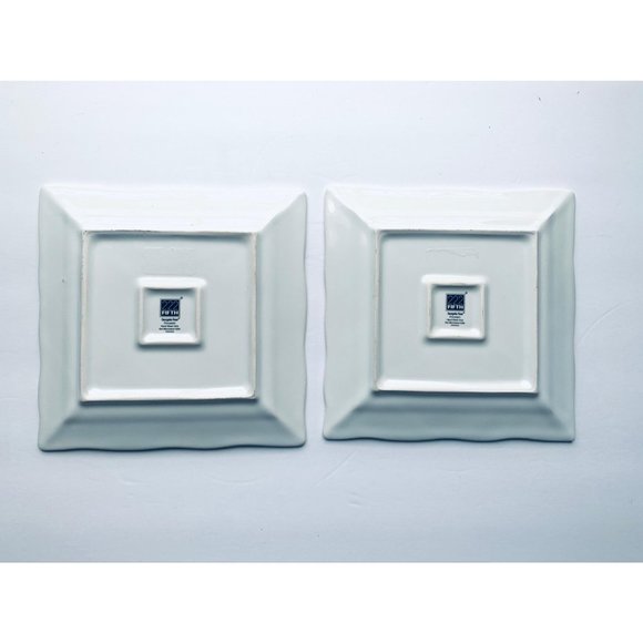 222 Fifth Georgette Rose Porcelain Square plate - Picture 2 of 2